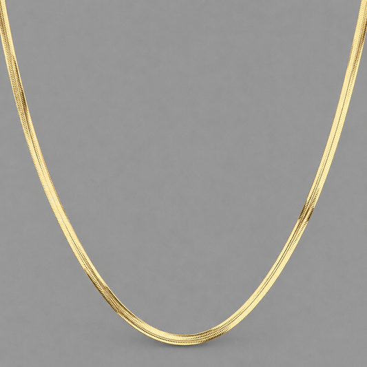 Gold Plated Serpenti Chain