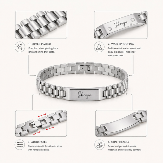 Memo Edge Ladies - Silver