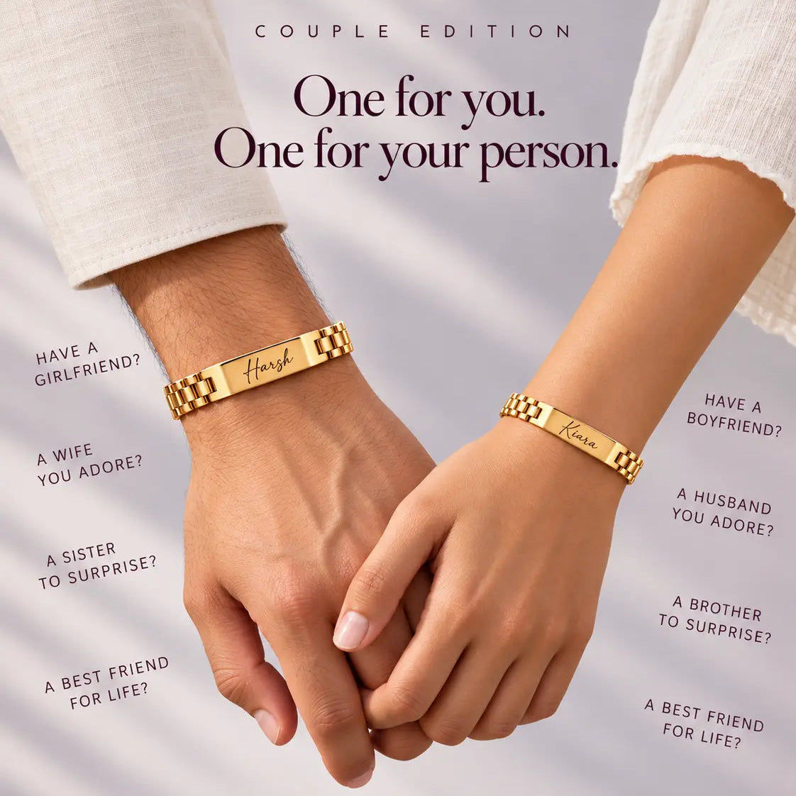 Memo Edge Couple Edition - Gold