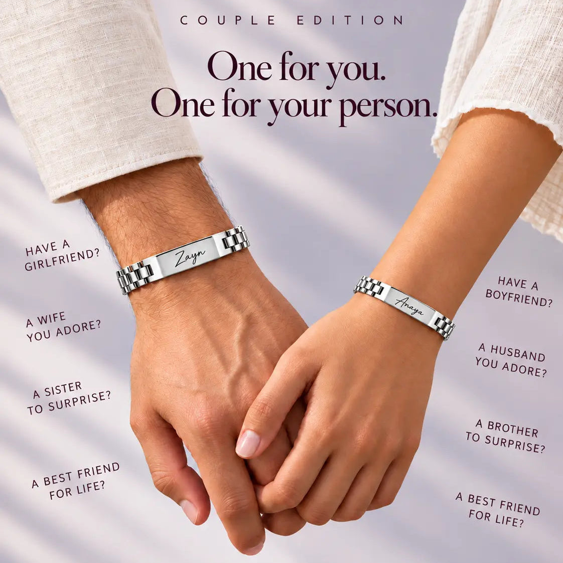 Memo Edge Couple Edition - Silver