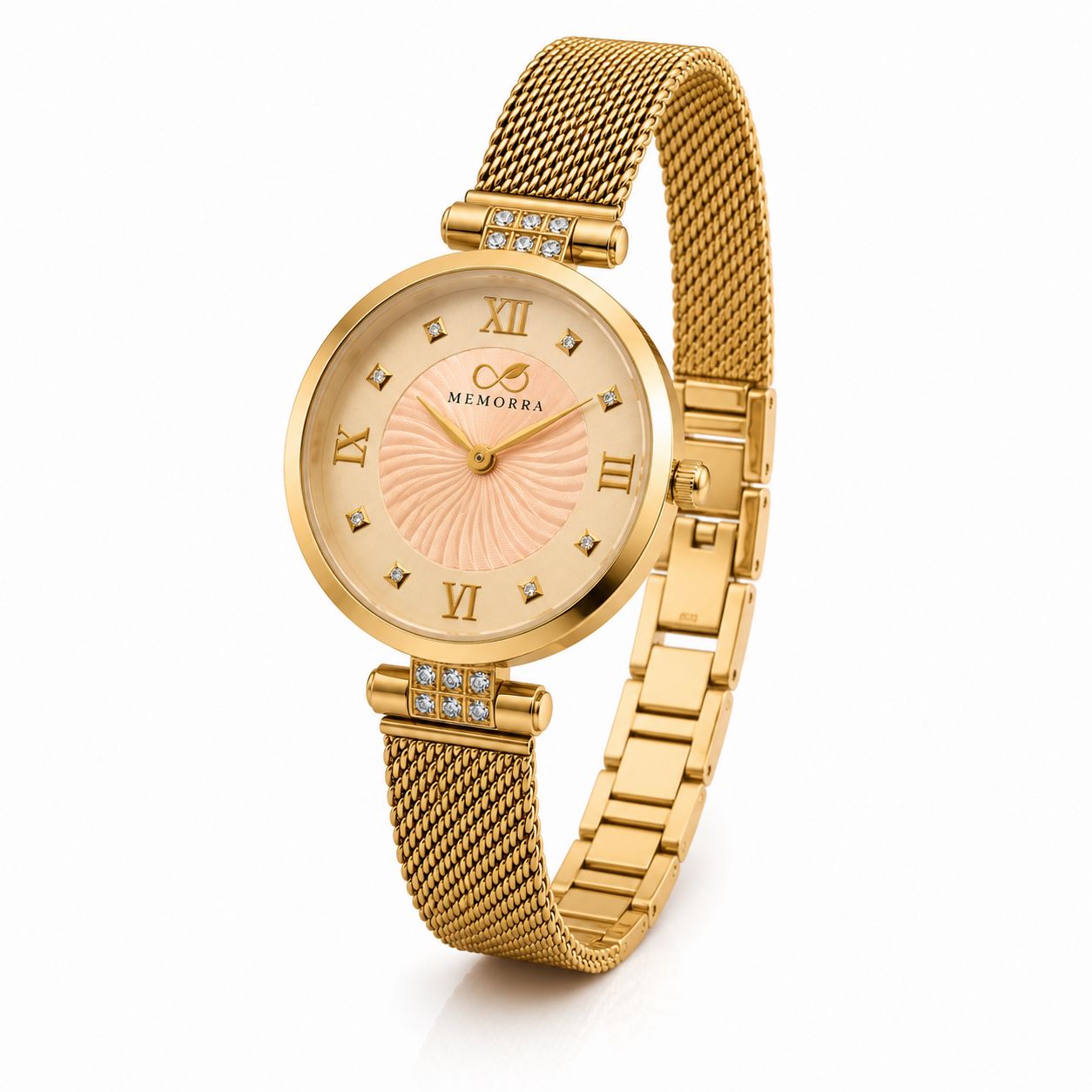 Luxury Gold Mesh Strap Women's Watch