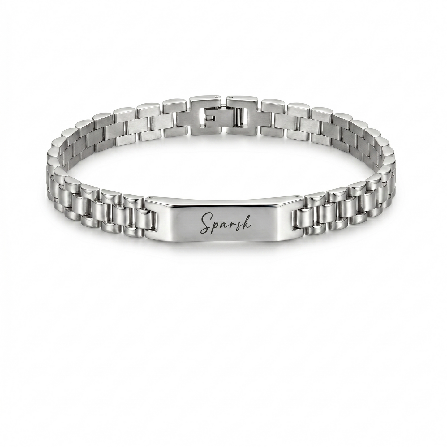 Personalized Women's Stainless Steel Name Bracelet
