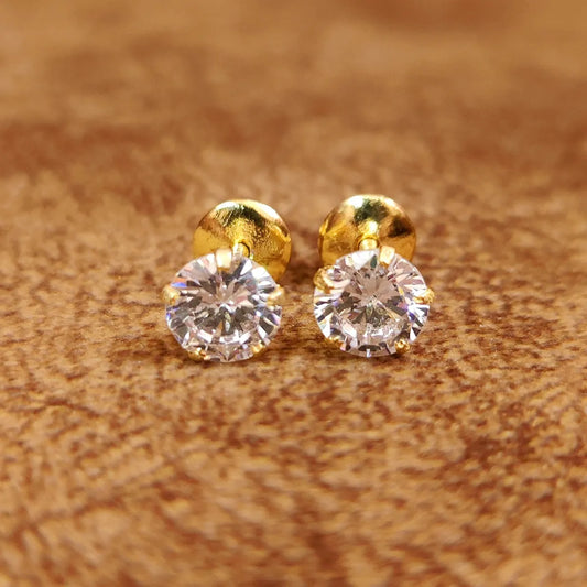 SOLITAIRE-LOOK-GOLD-PLATED-925-SWAROWSKI-CZ-STUDS