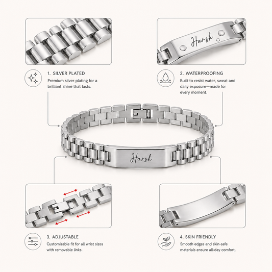 Memo Edge Men - Silver