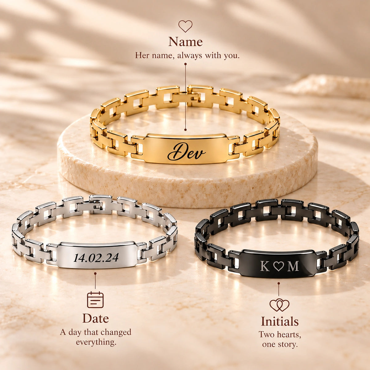 Memo Links- Gold