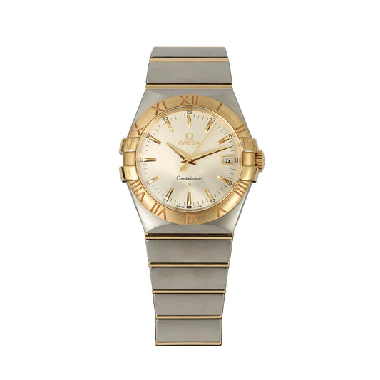 OMEGA CONSTELLATION WATCH IN 18K GOLD AND