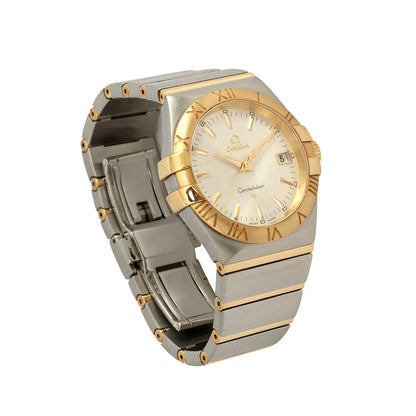 OMEGA CONSTELLATION WATCH IN 18K GOLD AND
